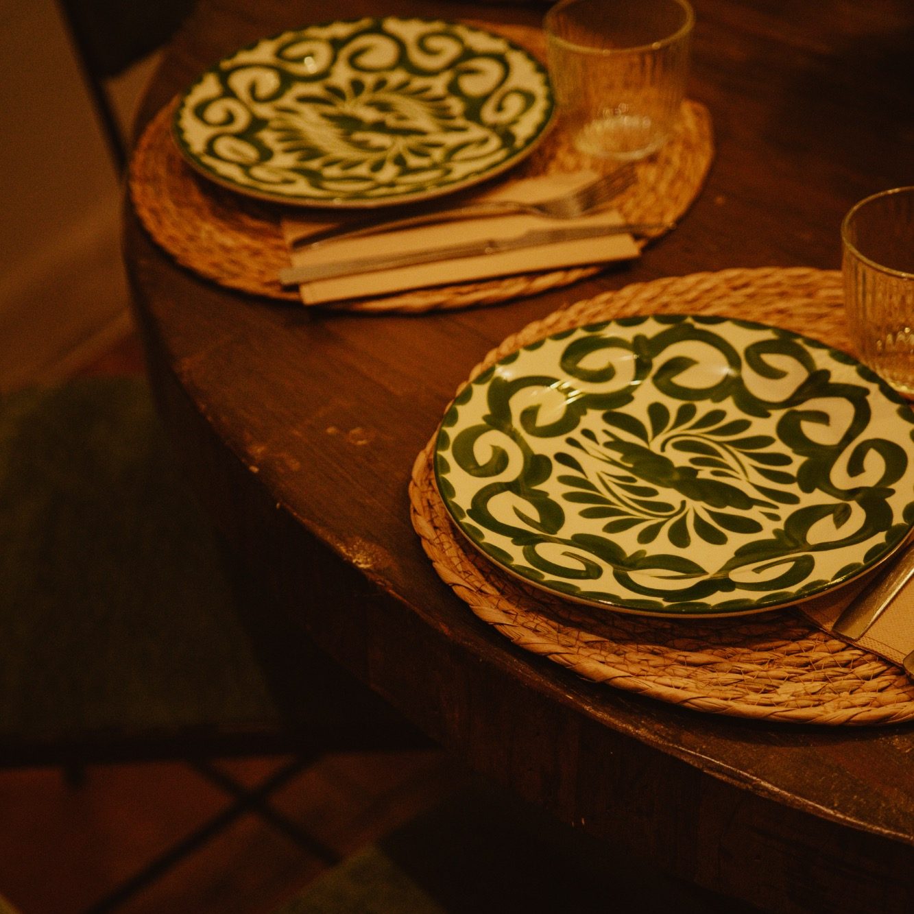 Casa Milpa y su decoración mexicana Detalle de la vajilla mexicana artesanal de Casa Milpa.